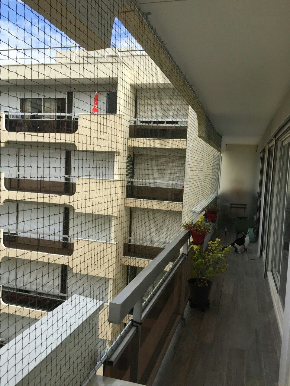 Balcony safety net installation in Bengaluru
