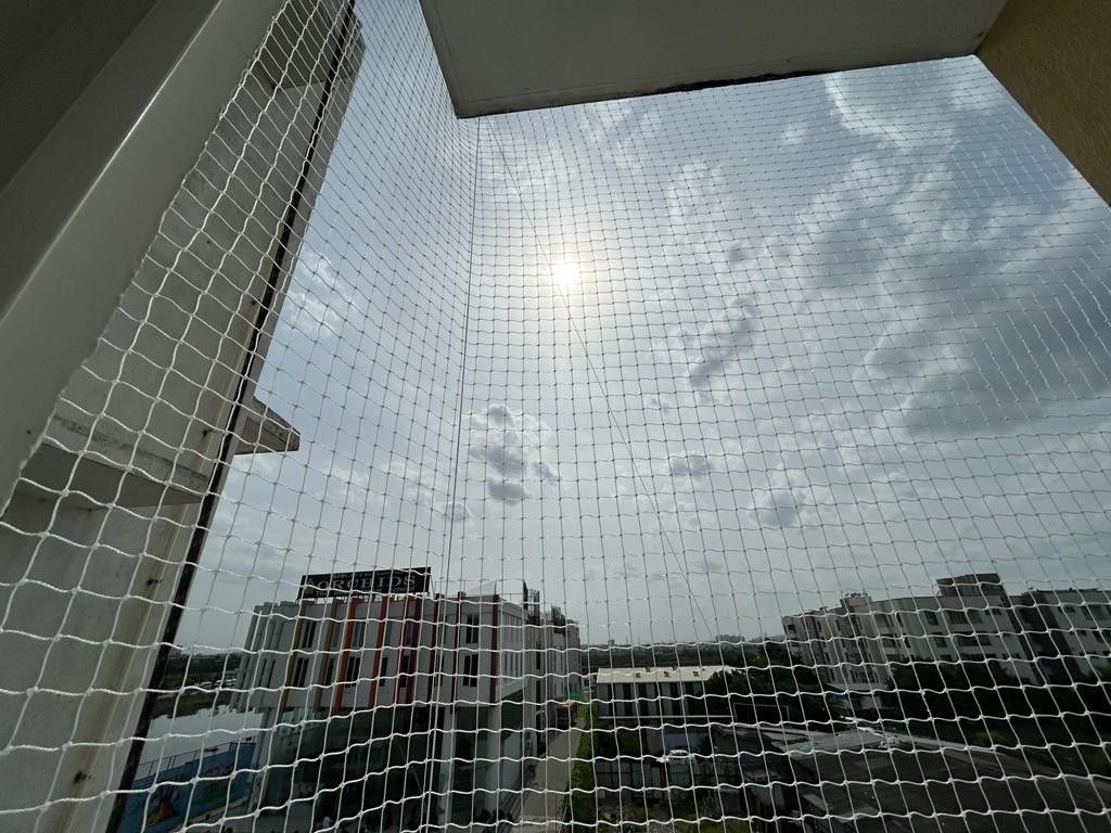 Balcony safety net installation in Bengaluru