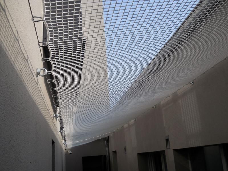 Balcony safety net installation in Bengaluru