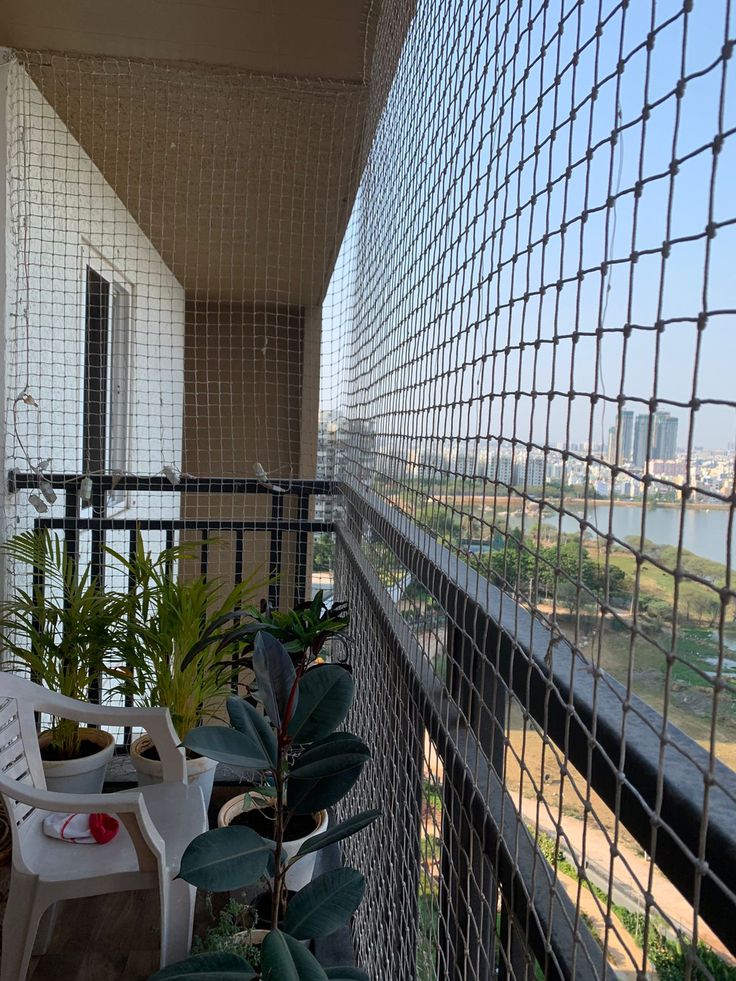 Balcony safety net installation in Bengaluru